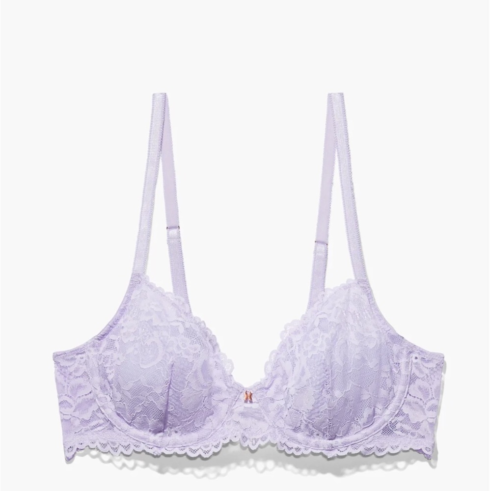 Savage X Fenty Lavender Lace Bra